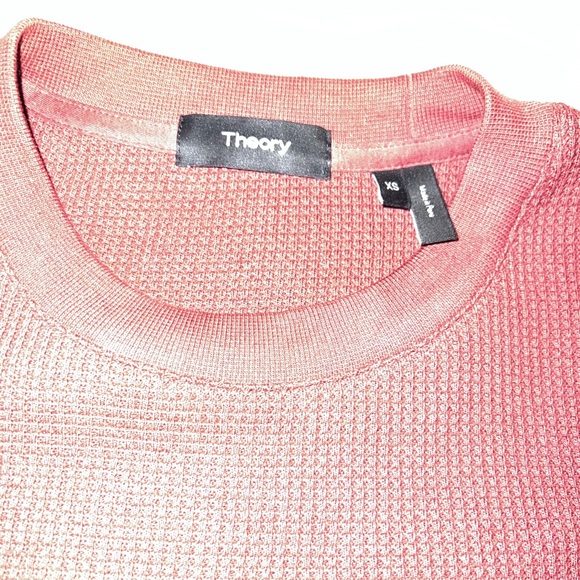 Theory waffle crewneck sweater - Picture 3 of 5
